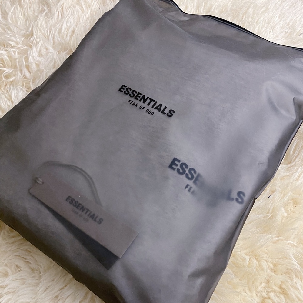 Essentials Light Oatmeal X-Large Men Hoodie